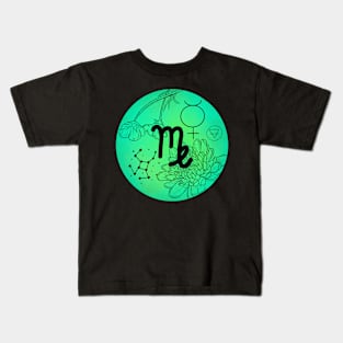 Virgo Emblem Kids T-Shirt